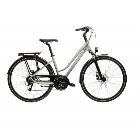 rower trekkingowy kros trans 3.0 damski szary 2025